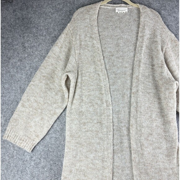 Anthropologie Cardigan Sweater Womens One Size Longline Open Front Knit Duster - Picture 3 of 15
